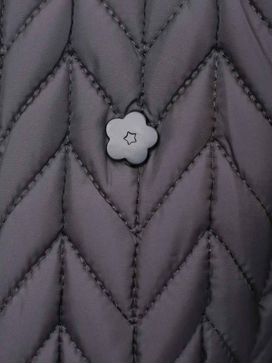 Пуховик стеганый