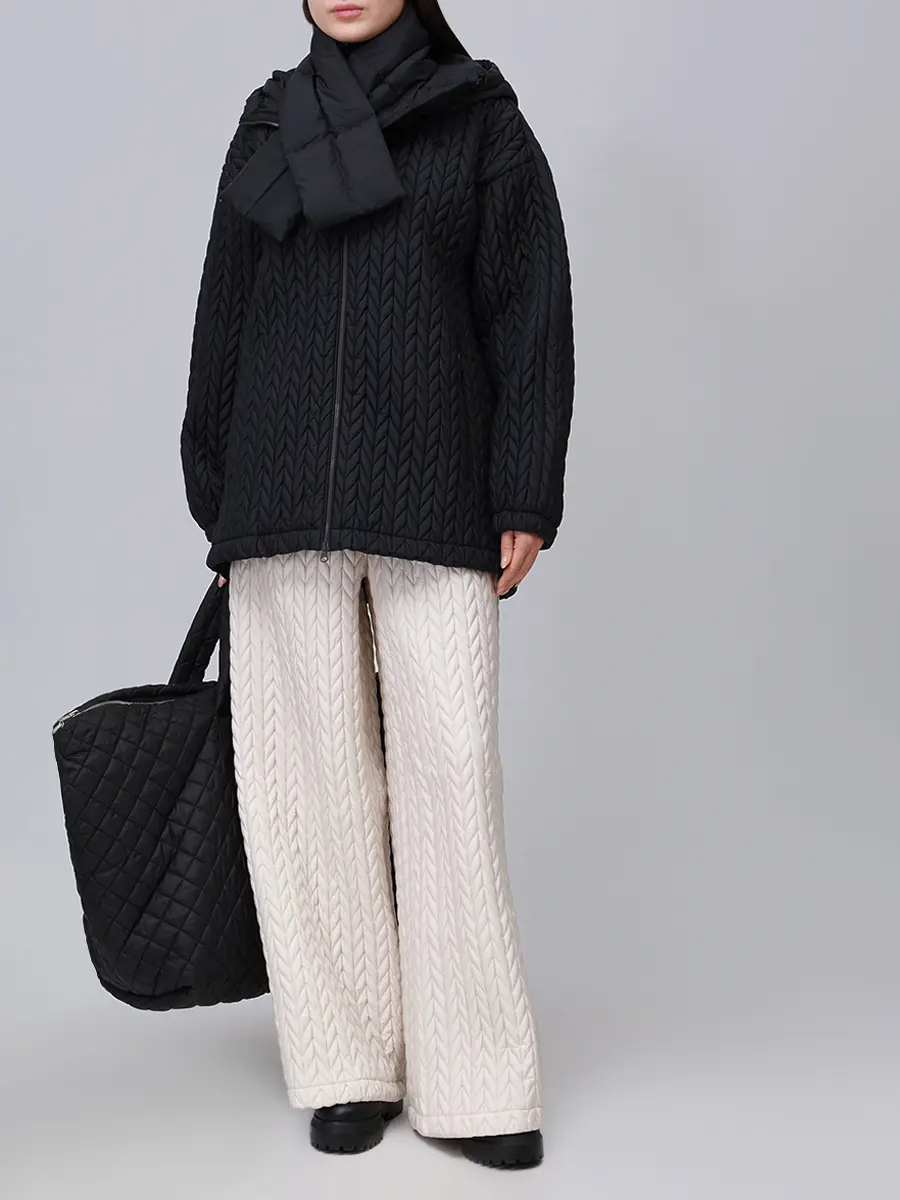 Пуховик стеганый