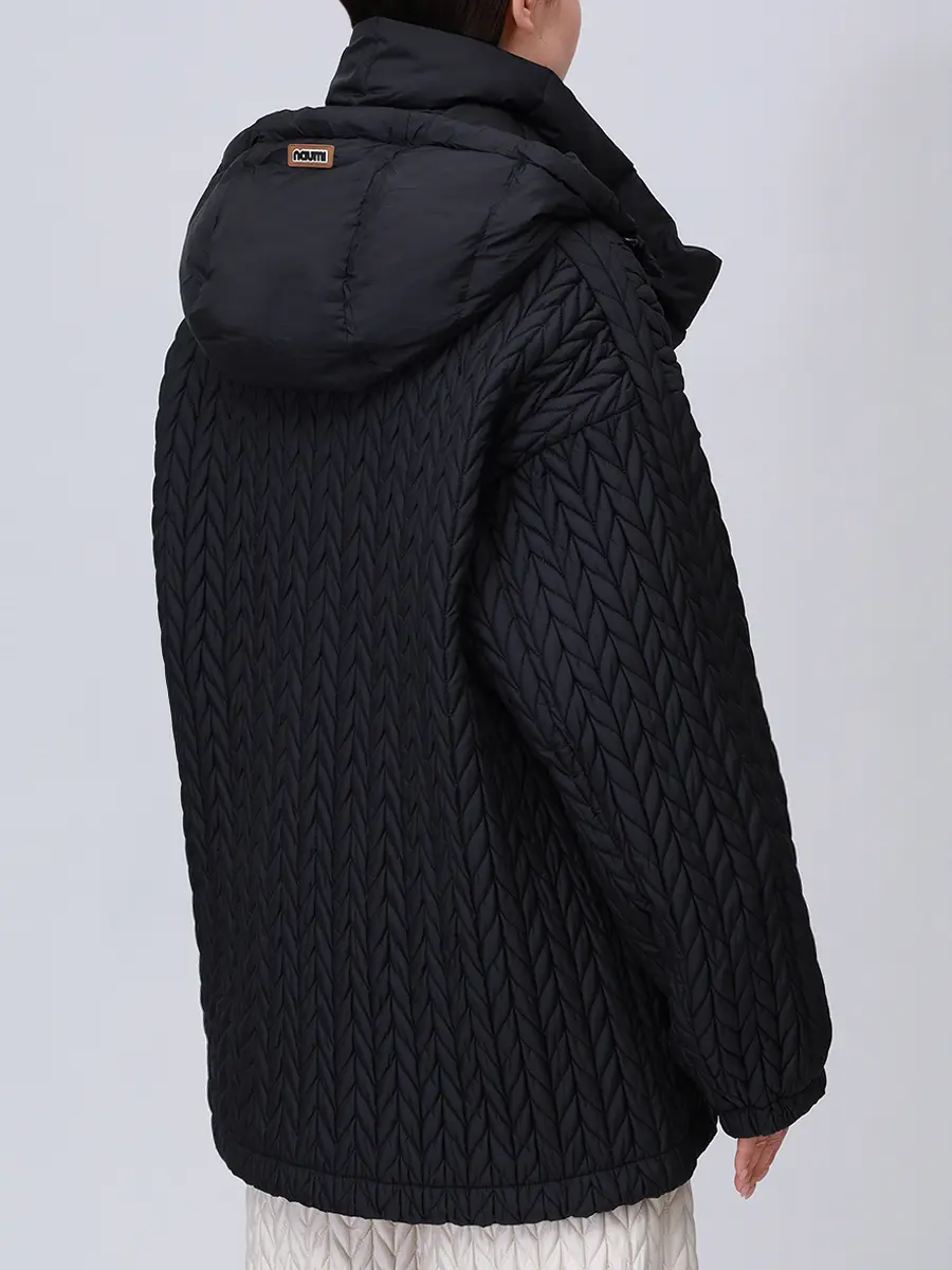 Пуховик стеганый