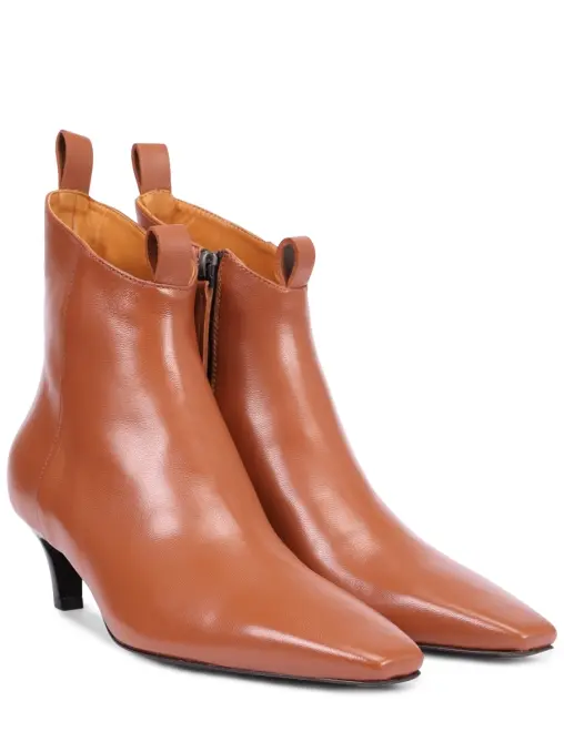 Ботильоны кожаные REFINED