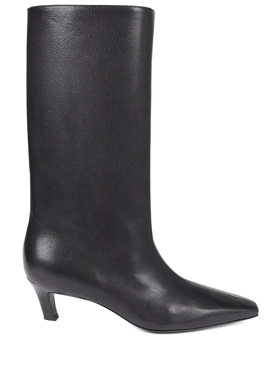 Сапоги кожаные