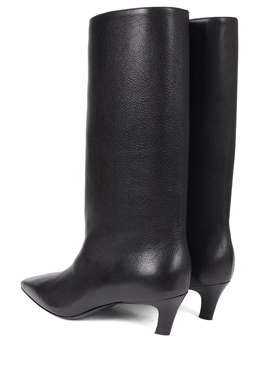 Сапоги кожаные