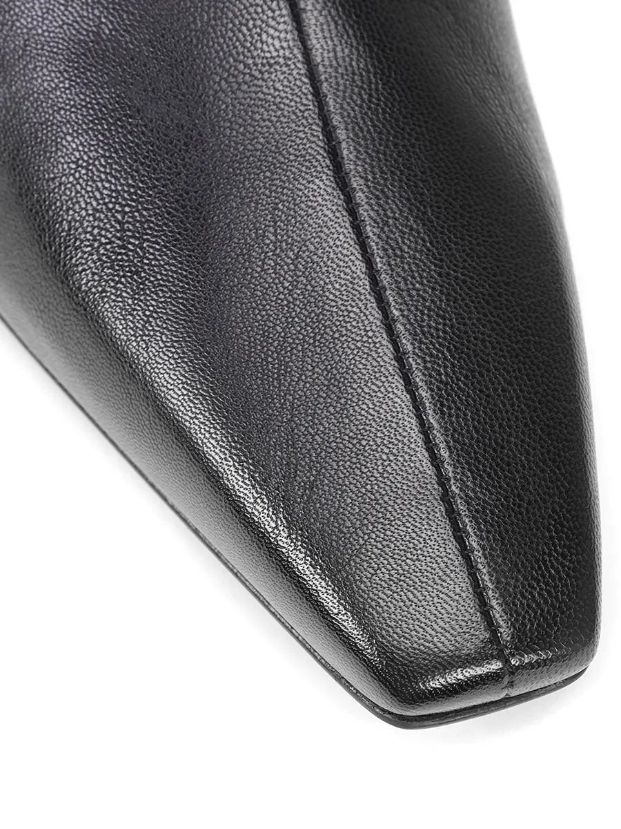 Сапоги кожаные