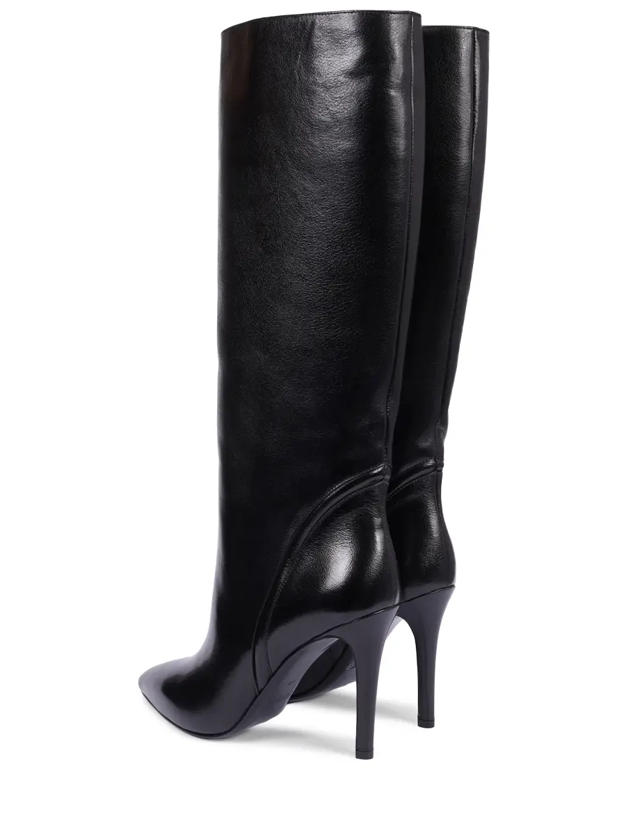 Сапоги кожаные