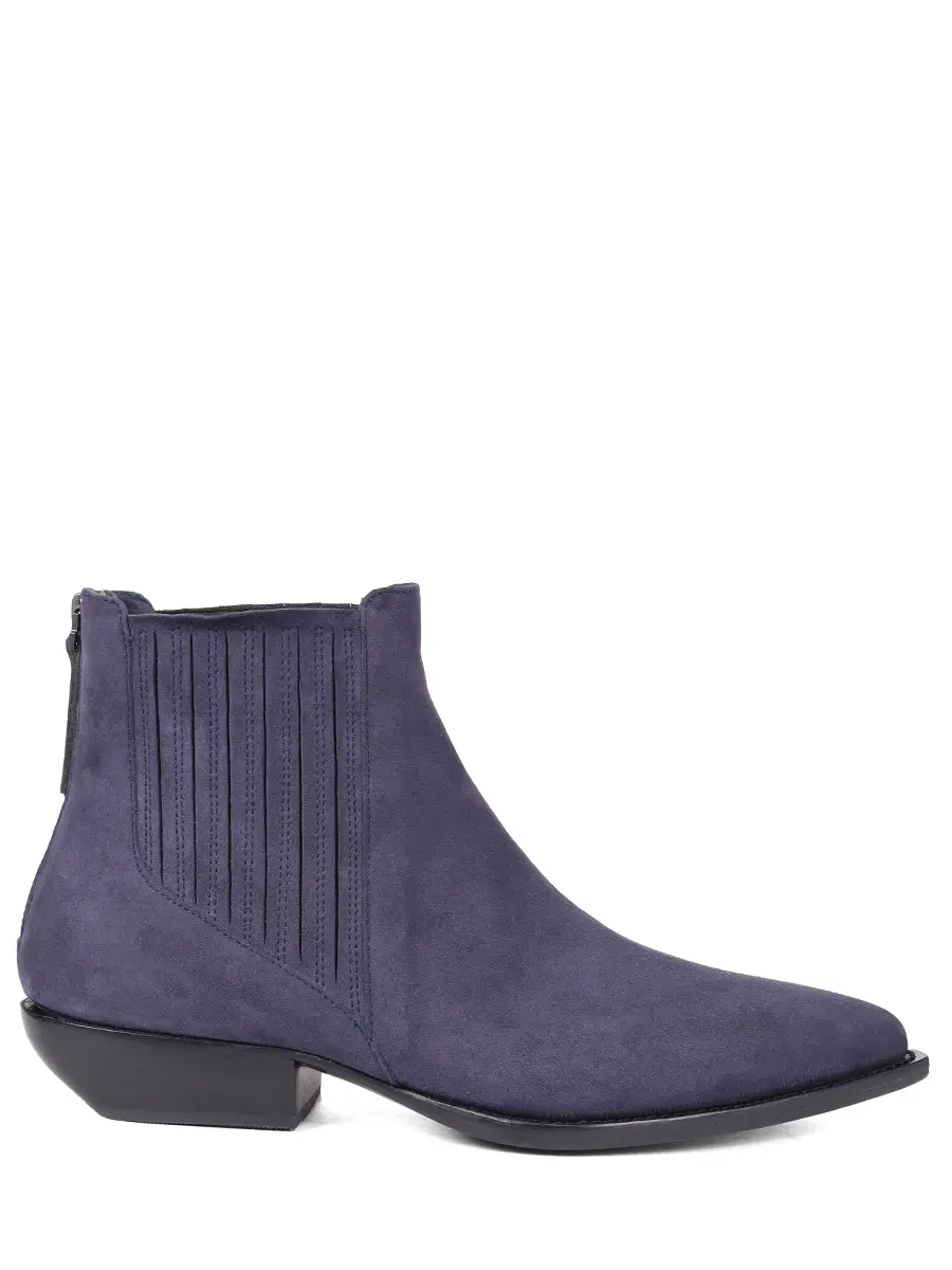 Ботильоны замшевые