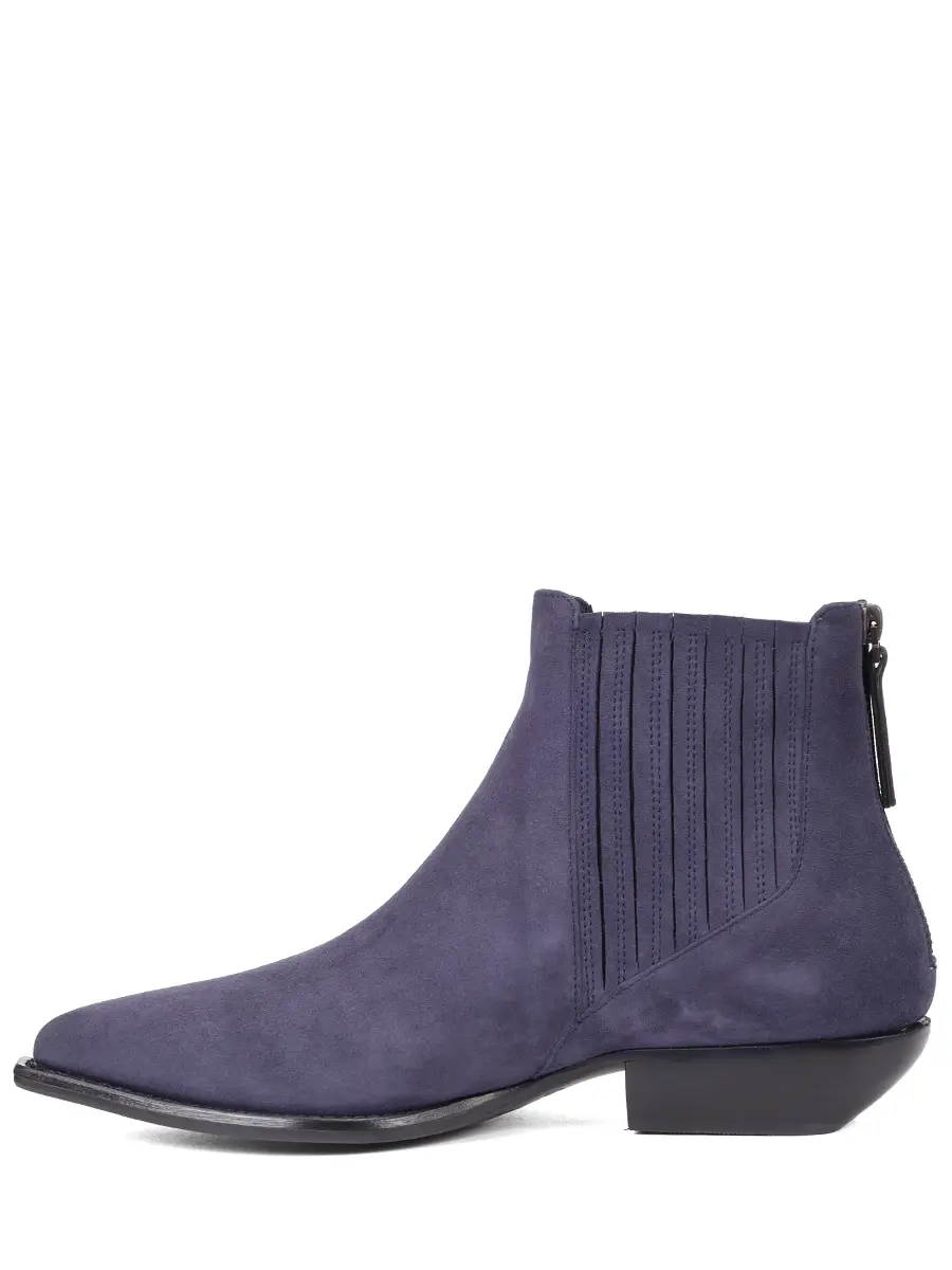 Ботильоны замшевые