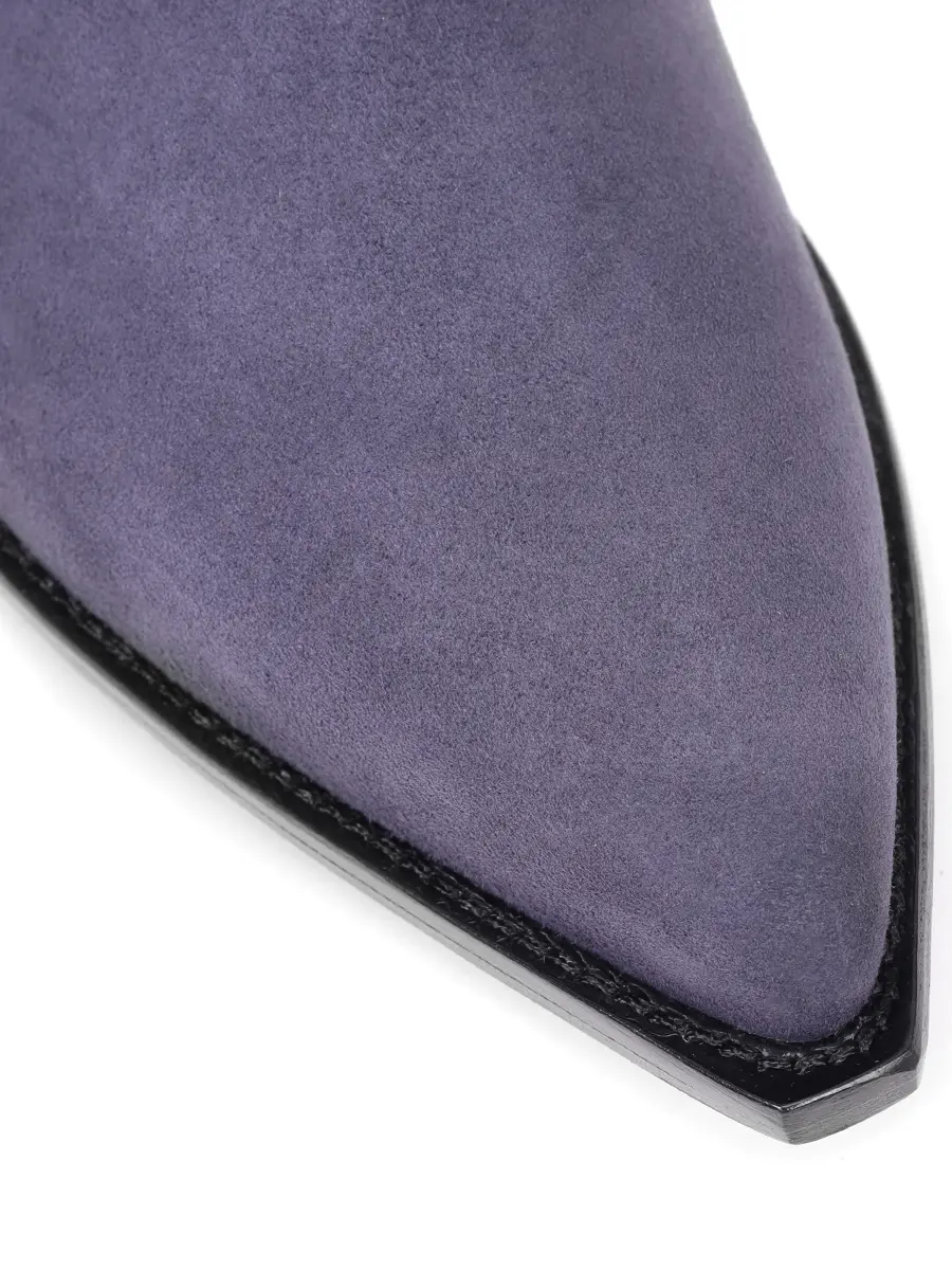 Ботильоны замшевые