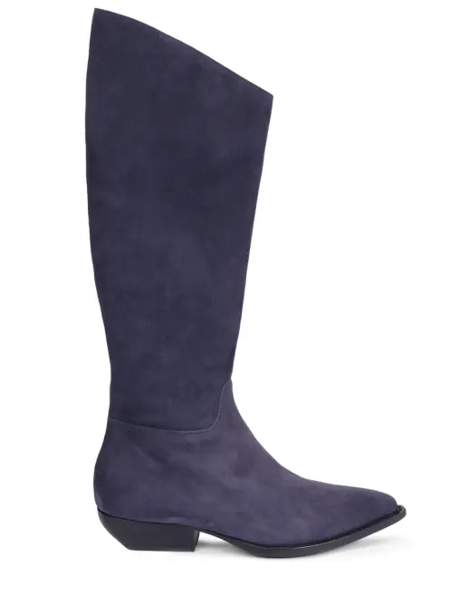 Сапоги замшевые REFINED