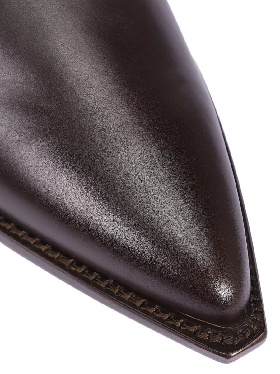 Ботинки кожаные