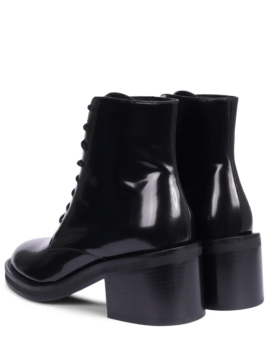 Ботинки кожаные