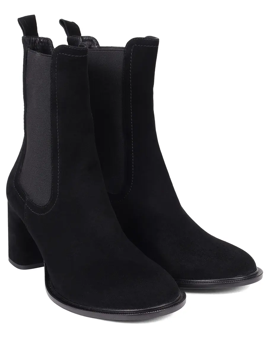 Ботильоны замшевые