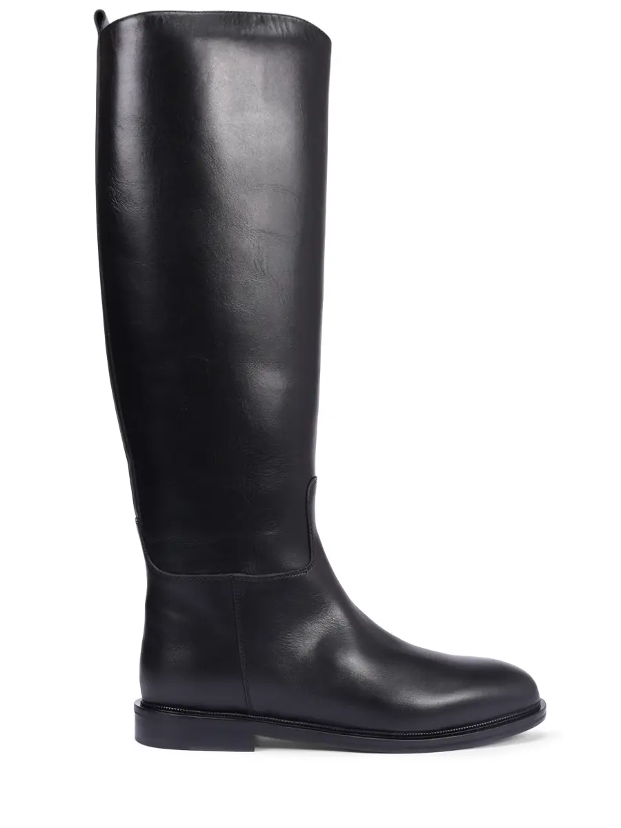 Сапоги кожаные