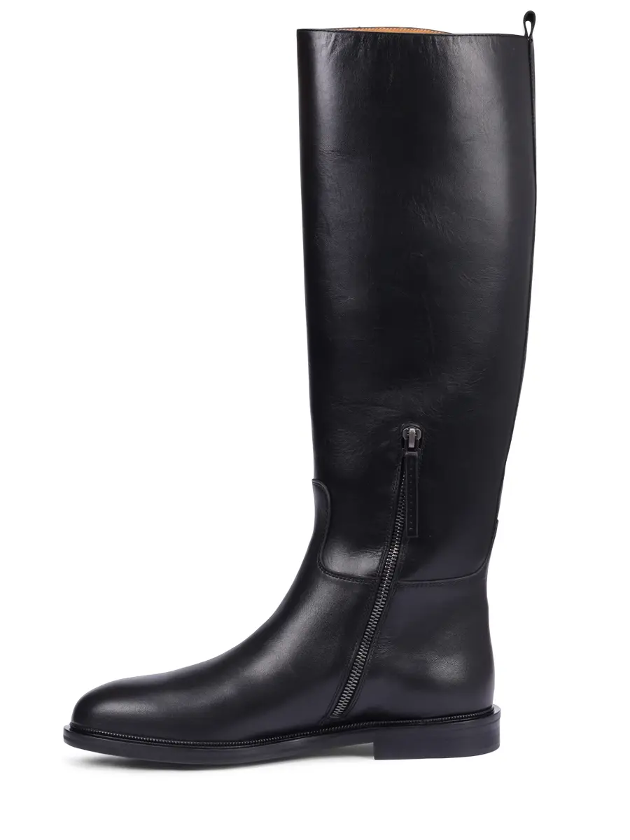 Сапоги кожаные