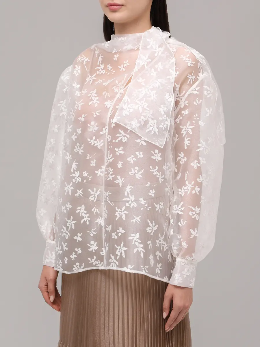 Блуза из органзы