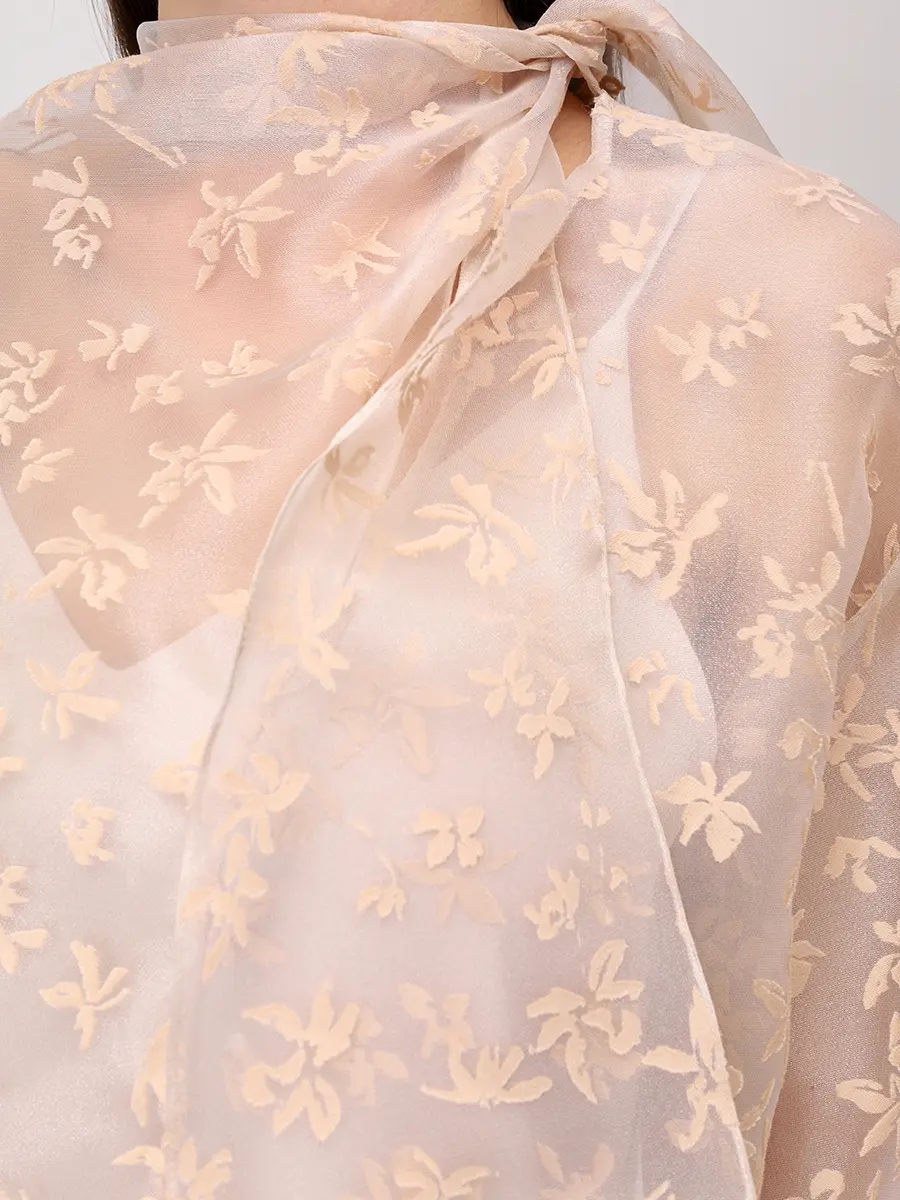 Блуза из органзы