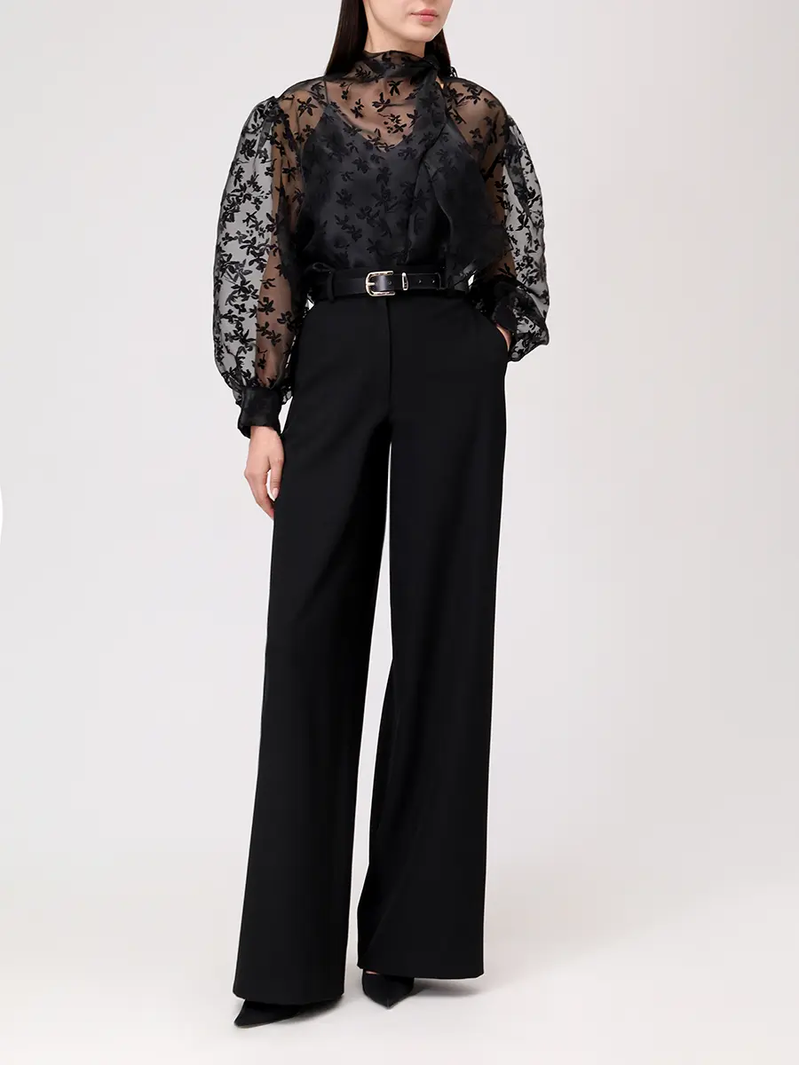 Блуза из органзы