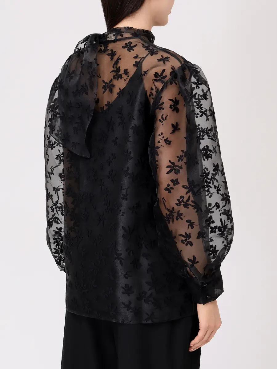 Блуза из органзы