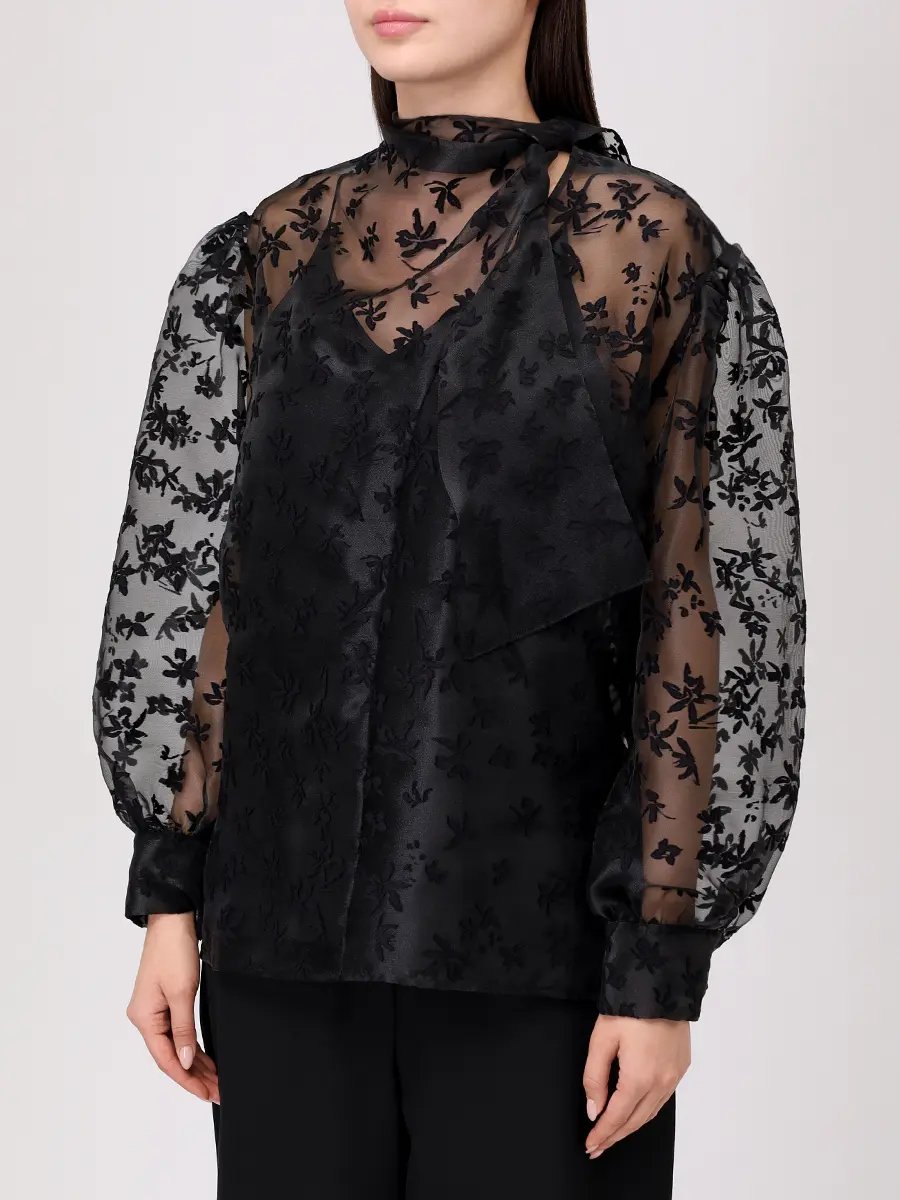 Блуза из органзы