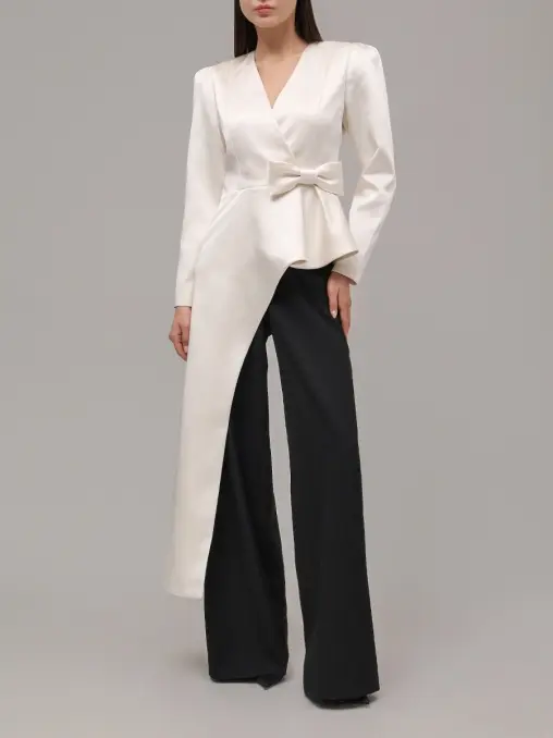 Блуза со шлейфом SHATU