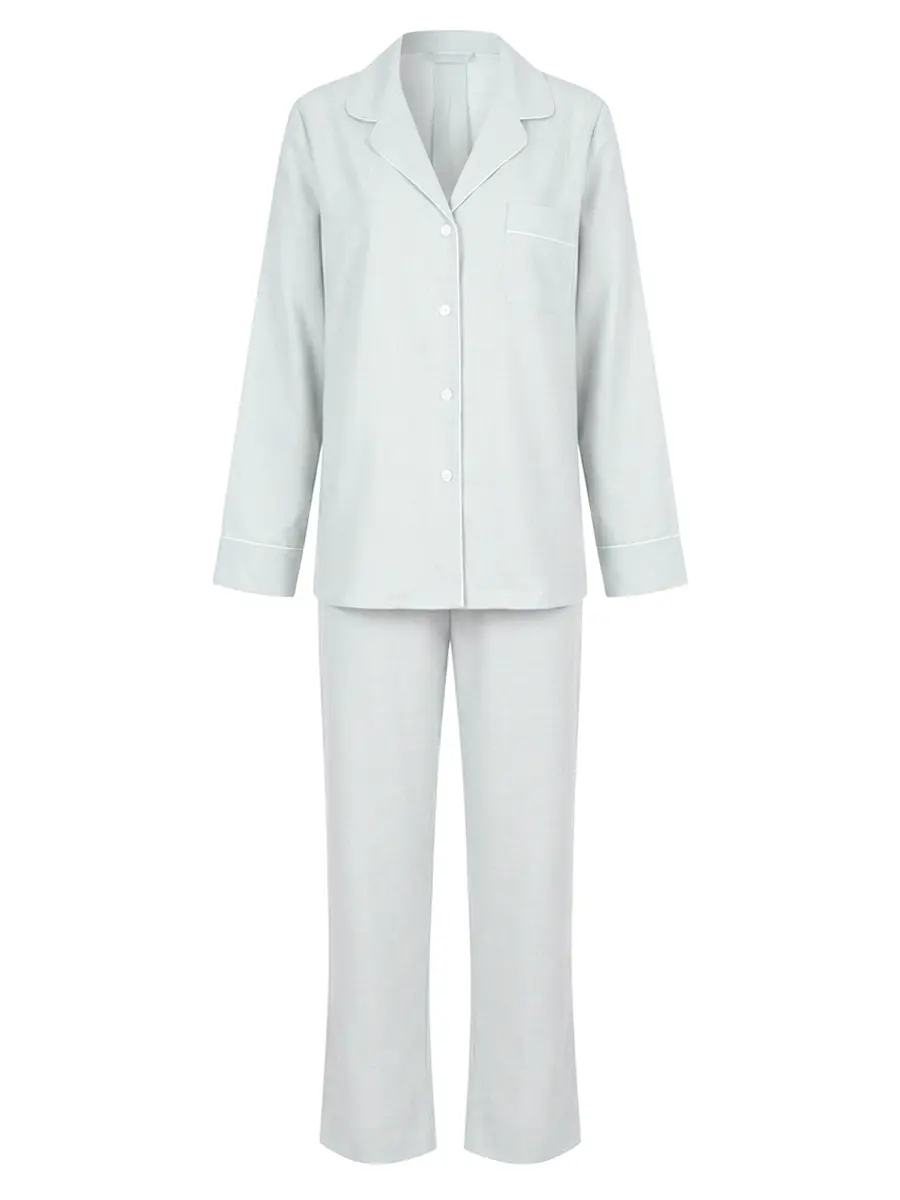 Пижама из хлопка и шерсти