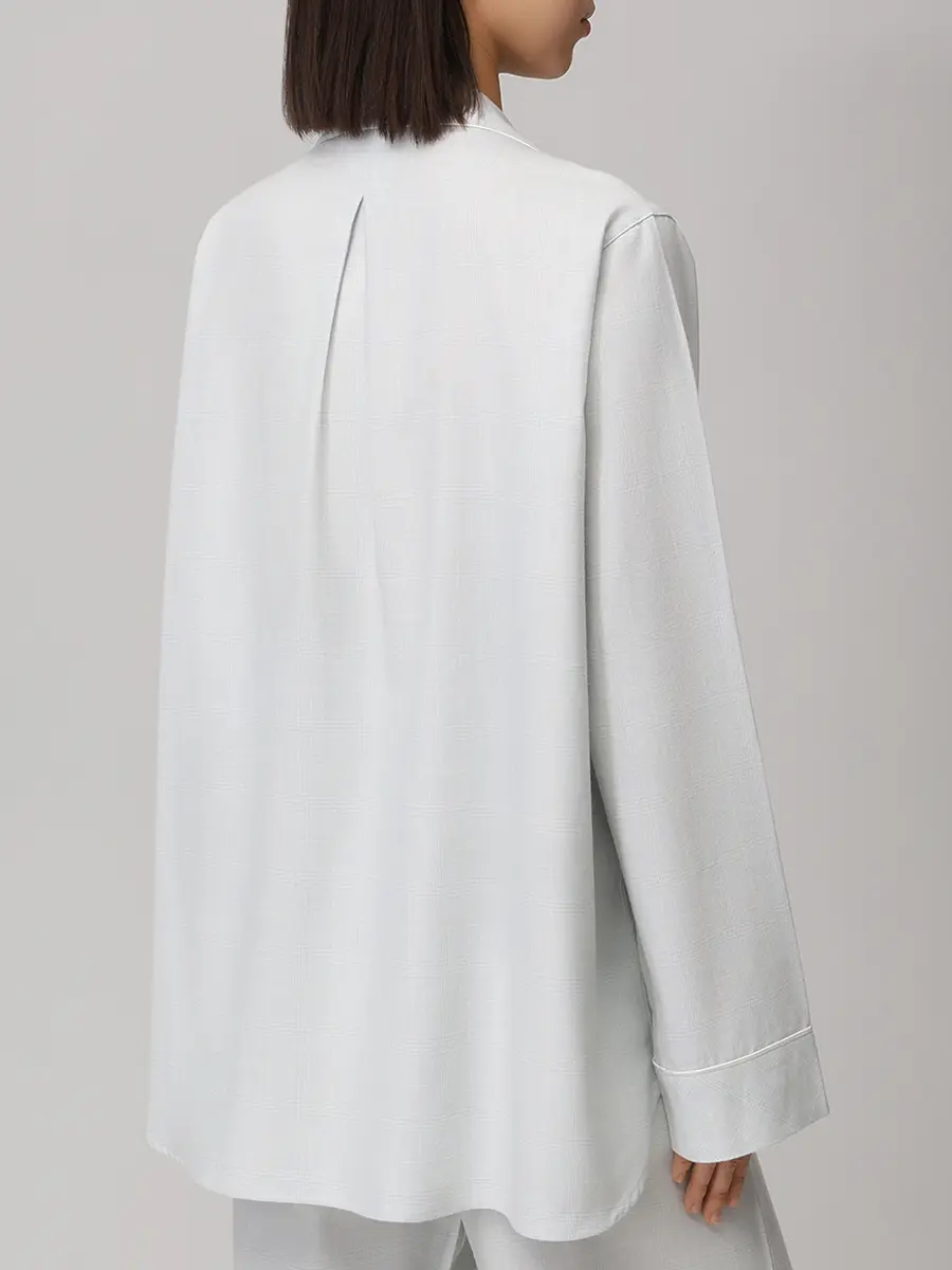 Пижама из хлопка и шерсти