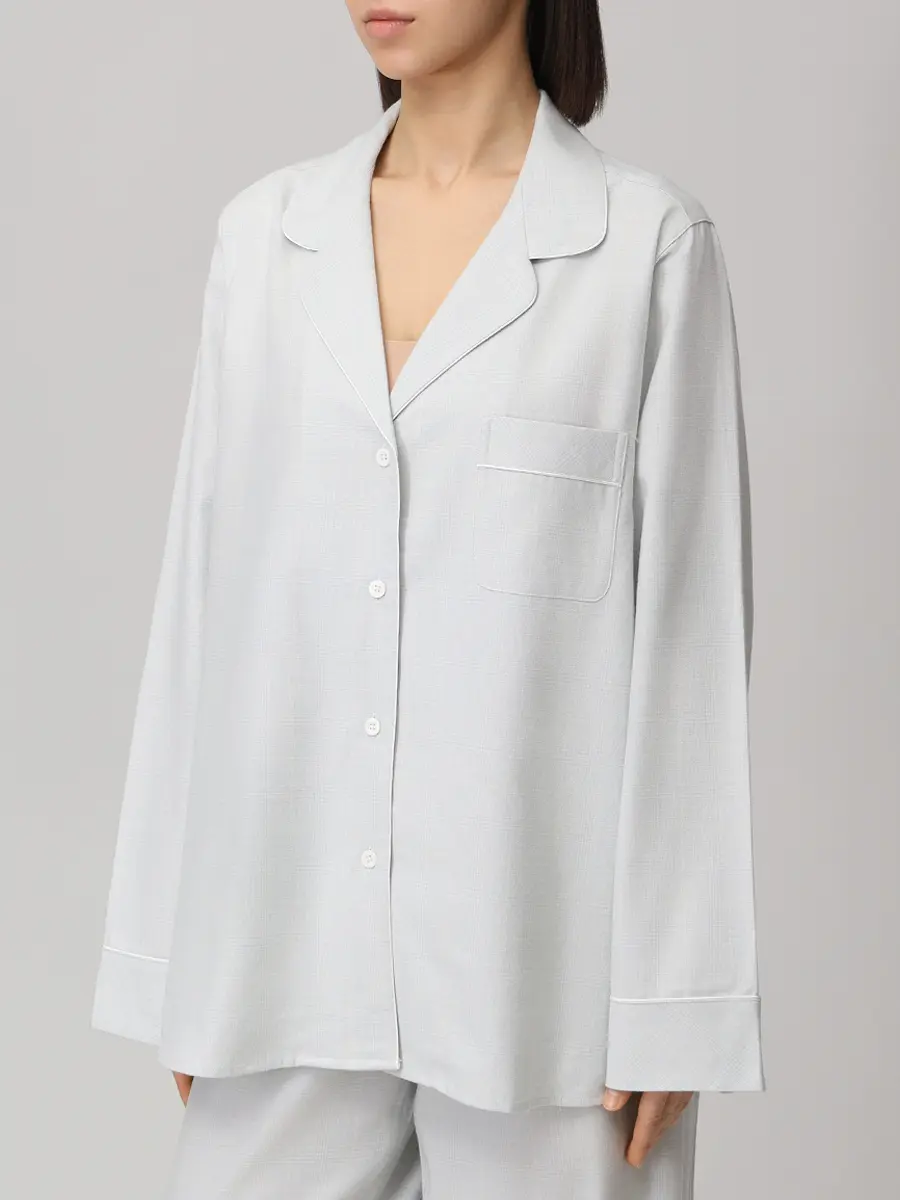 Пижама из хлопка и шерсти