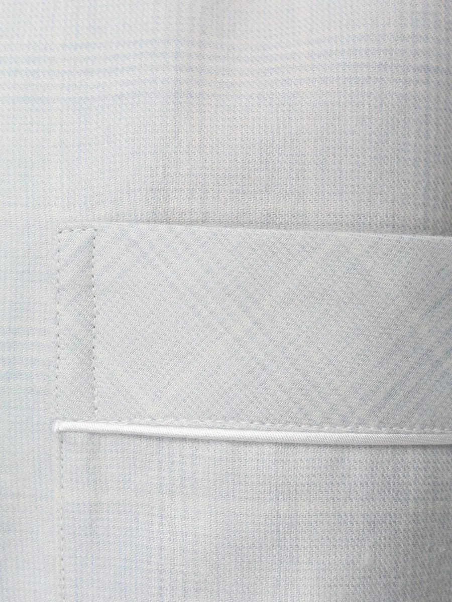 Пижама из хлопка и шерсти