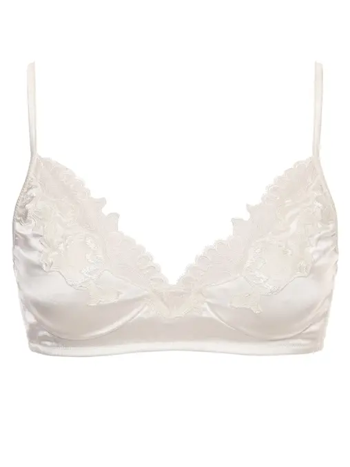 Бюстгальтер шелковый C.ALLA