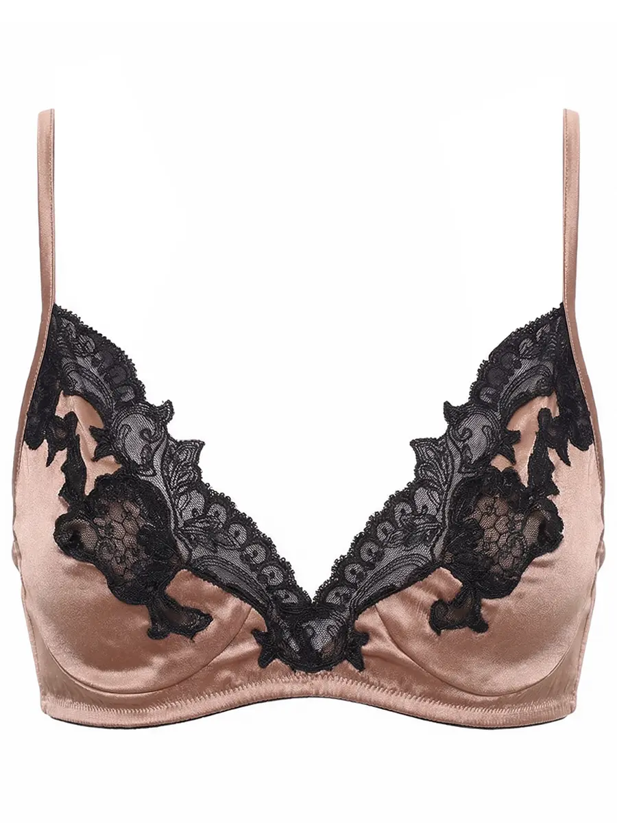 Бюстгалтер шелковый