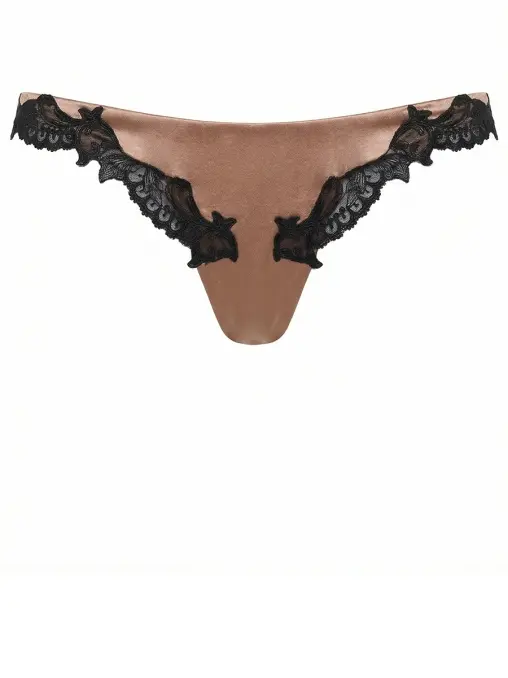 Трусы-стринг шелковые C.ALLA