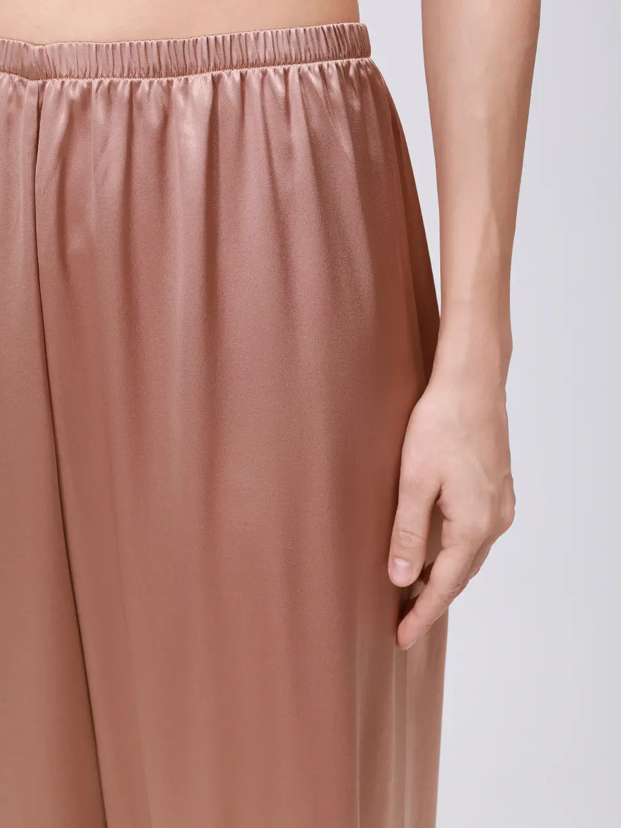 Брюки шелковые