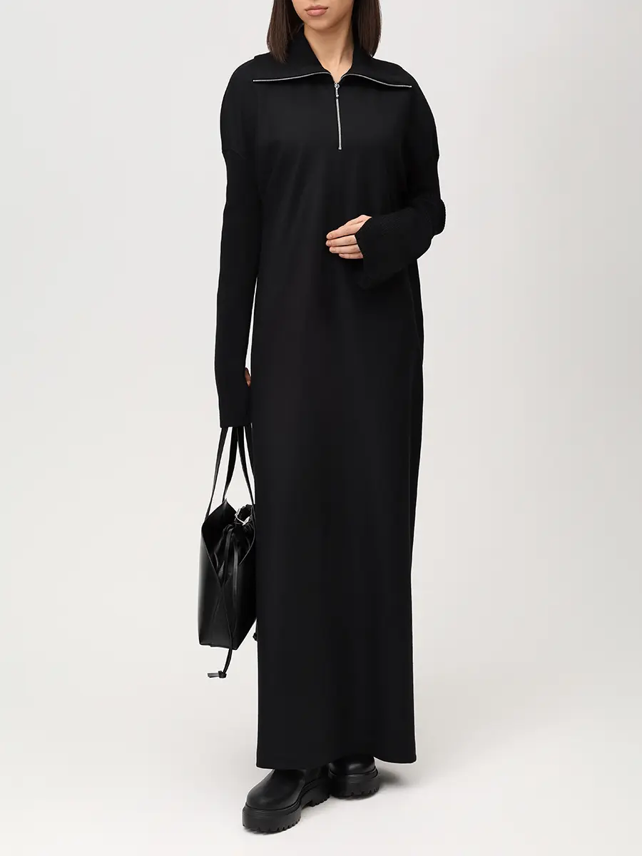 Платье шерстяное