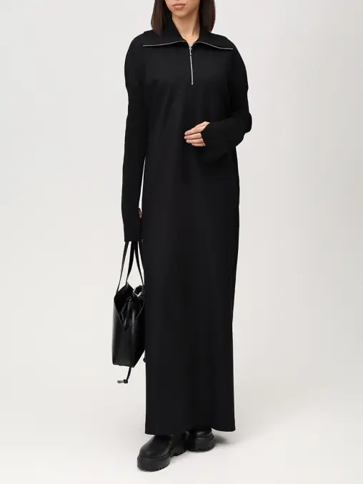 Платье шерстяное JIL SANDER