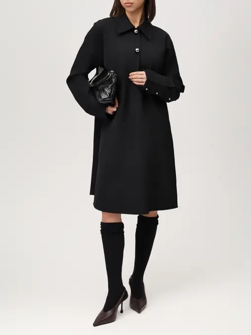 Платье шерстяное JIL SANDER