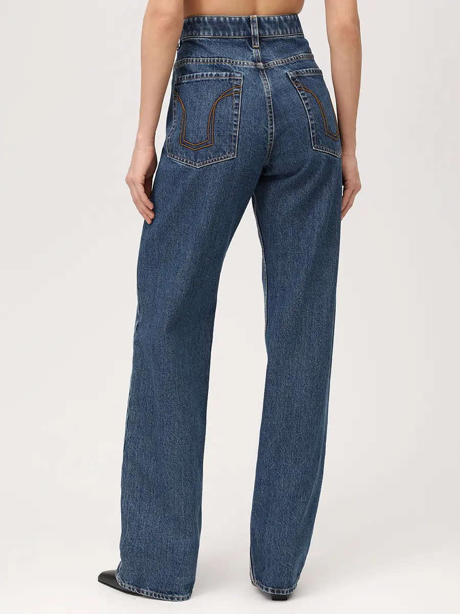 Джинсы хлопковые