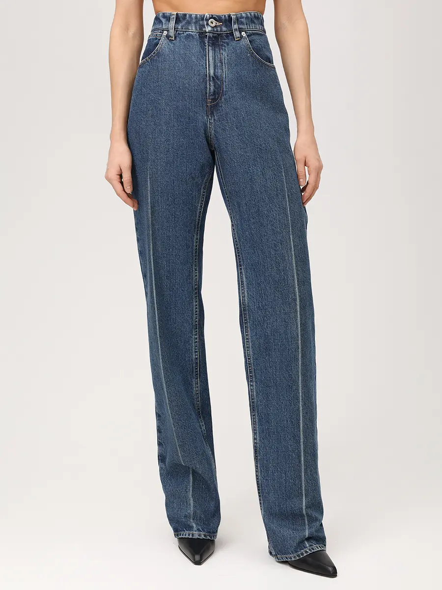 Джинсы хлопковые