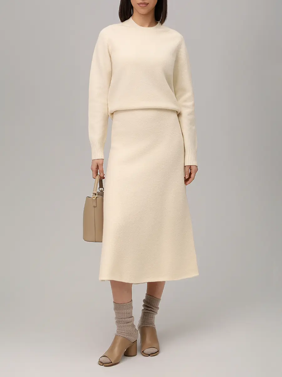 Юбка шерстяная