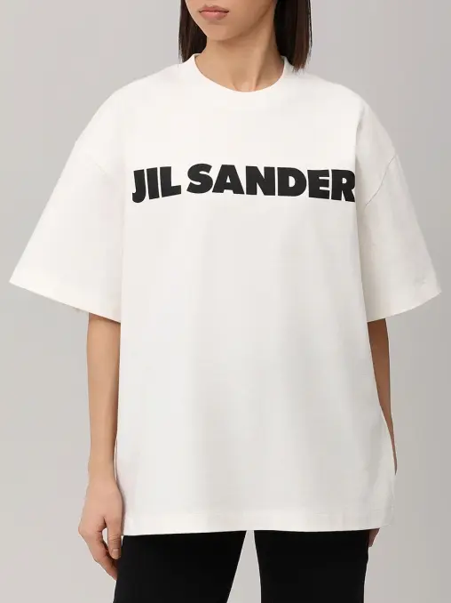 Футболка хлопковая JIL SANDER