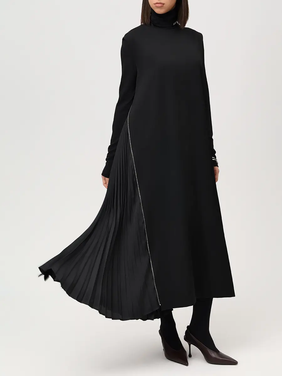 Платье шерстяное