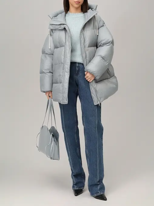 Пуховик стеганый JIL SANDER