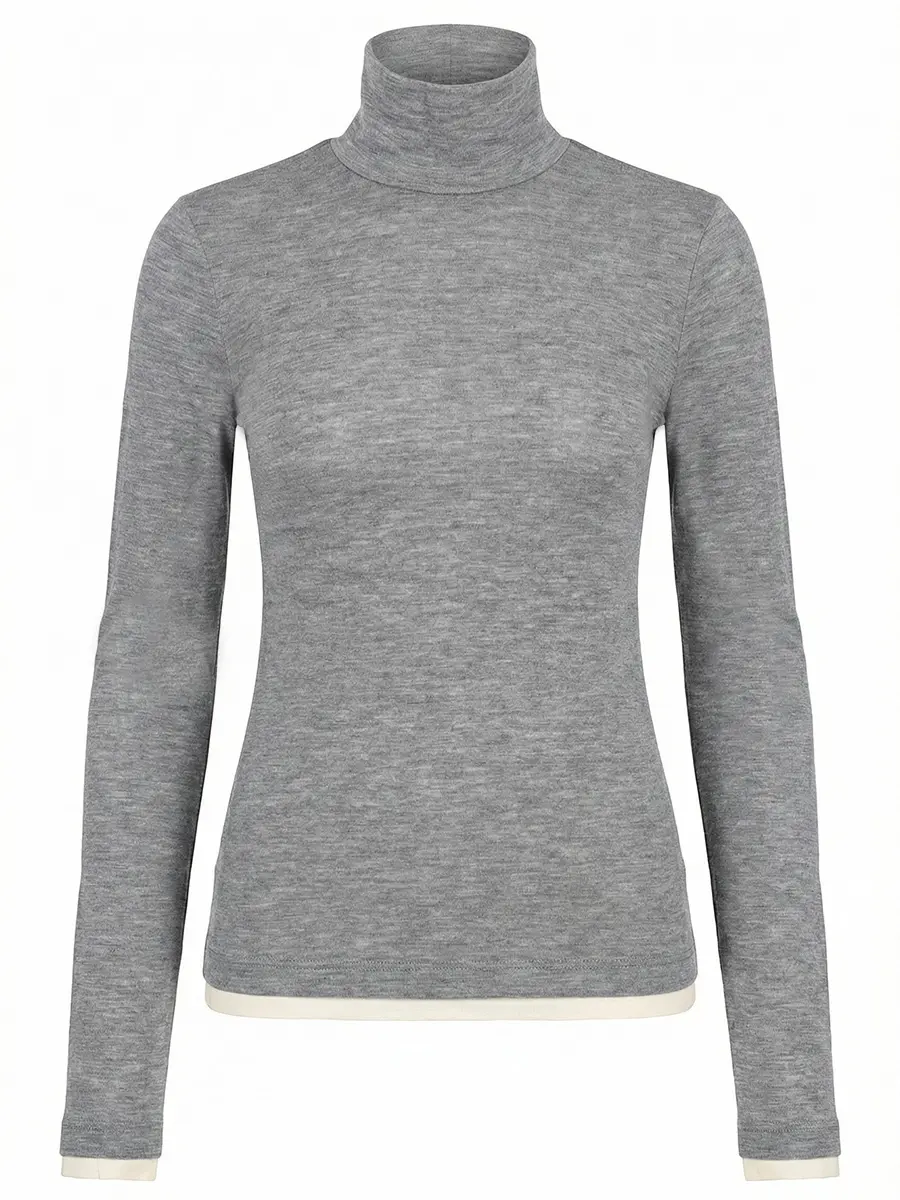 Комплект из водолазки и лонгслива