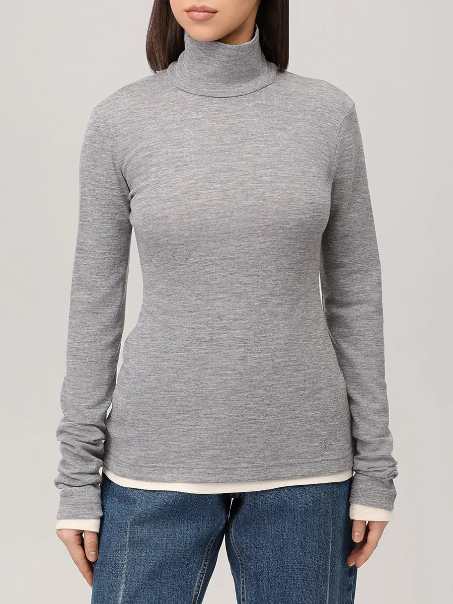 Комплект из водолазки и лонгслива