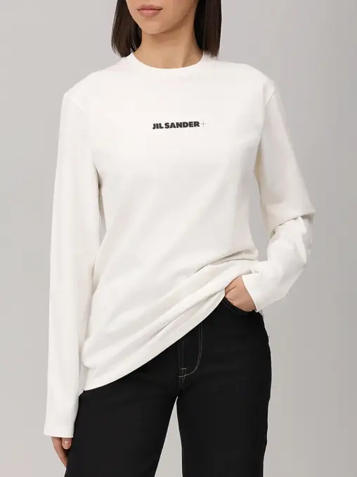 Лонгслив хлопковый JIL SANDER