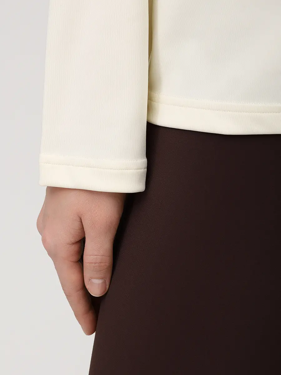 Лонгслив однотонный