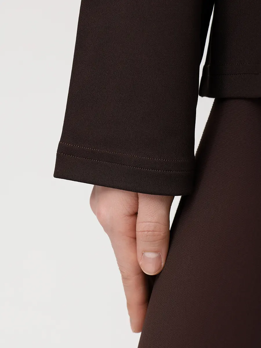 Лонгслив однотонный