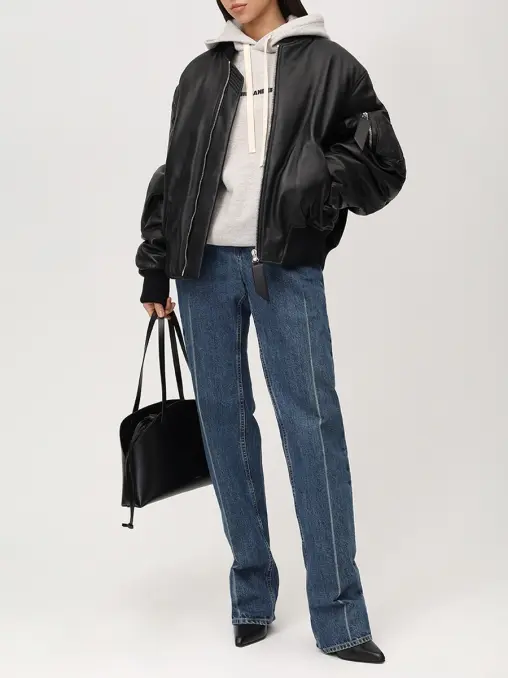 Худи хлопковое JIL SANDER