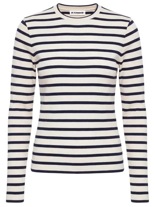 Лонгслив хлопковый JIL SANDER