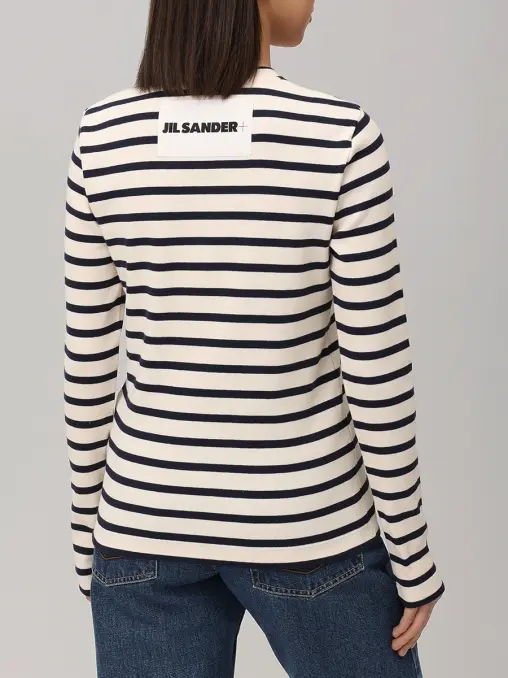 Лонгслив хлопковый JIL SANDER