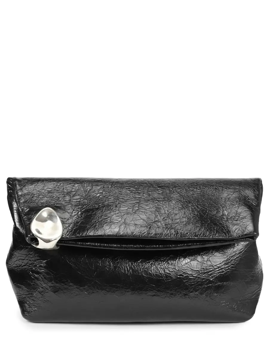 Клатч кожаный