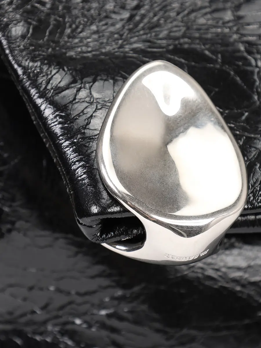 Клатч кожаный